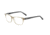Morgan 201106 Progressive Prescription Eyeglasses, Grey Black Frame, 201106-4227PR