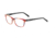 Morgan 201106 Progressive Prescription Eyeglasses, Red Black Frame, 201106-4225PR
