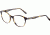 Morgan 201110 Progressive Prescription Eyeglasses, Dark Brown Havana Frame, 201110-4317PR
