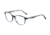 Morgan 201110 Progressive Prescription Eyeglasses, Petrol Stucture Frame, 201110-4318PR