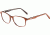 Morgan 201111 Single Vision Prescription Eyeglasses, Brown Frame, 201111-4322SV