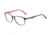 Morgan 201111 Eyeglasses, Anthracite Light Red Frame, 201111-4323