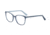 Morgan 201117 Single Vision Prescription Eyeglasses, Dark Blue Frame, 201117-4410SV