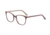 Morgan 201117 Single Vision Prescription Eyeglasses, Pink Frame, 201117-4408SV