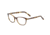 Morgan 201118 Progressive Prescription Eyeglasses, Light Brown Havana Frame, 201118-4320PR