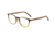 Morgan 201121 Single Vision Prescription Eyeglasses, Brown Gradient Frame, 201121-4395SV