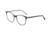 Morgan 201122 Progressive Prescription Eyeglasses, Black/Grey Frame, 201122-4472PR