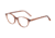 Morgan 201124 Eyeglass Frame,Red/Brown Havana Frame, 201124-4457