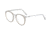 Morgan 201125 Progressive Prescription Eyeglasses, Brown Havana/Silver Frame, 201125-4474PR