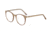 Morgan 201125 Single Vision Prescription Eyeglasses, Brown Havana/Gold Frame, 201125-4475SV