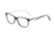 Morgan 201126 Progressive Prescription Eyeglasses, Black On Grey Structure Frame, 201126-4059PR
