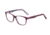 Morgan 201126 Progressive Prescription Eyeglasses, Dark Red On Pink Frame, 201126-4061PR