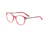 Morgan 202003 Eyeglass Frame,Red Frame, 202003-4411