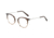 Morgan 202008 Single Vision Prescription Eyeglasses, Brown Gradient Frame, 202008-4535SV