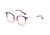Morgan 202008 Single Vision Prescription Eyeglasses, Violet Gradient Frame, 202008-4534SV