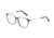 Morgan 202009 Single Vision Prescription Eyeglasses, Dark Red Gradient Frame, 202009-4539SV