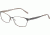 Morgan 203154 Single Vision Prescription Eyeglasses, Grey Beige Frame, 203154-534SV