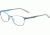 Morgan 203156 Single Vision Prescription Eyeglasses, Blue Frame, 203156-536SV