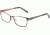 Morgan 203157 Progressive Prescription Eyeglasses, Green Red Frame, 203157-538PR