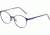 Morgan 203164 Single Vision Prescription Eyeglasses, Violetblue Grey Frame, 203164-1009SV