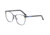 Morgan 203169 Progressive Prescription Eyeglasses, Black/Blue Matte Frame, 203169-1020PR