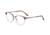 Morgan 203171 Progressive Prescription Eyeglasses, Brown Havana Frame, 203171-6264PR