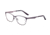 Morgan 203174 Single Vision Prescription Eyeglasses, Violet/Pink Frame, 203174-3500SV