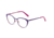 Morgan 203176 Progressive Prescription Eyeglasses, Violet Matte Frame, 203176-1029PR