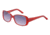 Morgan 207158 Progressive Red Frame Aubergine Gradient Lens