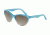 Morgan Prescription Sunglasses 207161 Bifocal Teal Frame Brown Lens