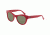 Morgan Prescription Sunglasses 207169 Bifocal Red Frame Brown Lens