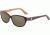 Morgan 207183 Single Vision Prescription Sunglasses, Aubergine Orange Frame, 207183-6915SV