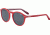 Morgan 207197 Single Vision Prescription Sunglasses, Red Frame, 207197-4347SV