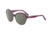 Morgan 207198 Sunglasses, Violet Frame, Green Lens, 207198-4312