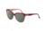 Morgan 207211 Sunglasses,Red Frame,Grey/Green Lens, 207211-4515