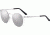 Morgan 207346 Single Vision Prescription Sunglasses, Silver Frame, 207346-1000SV