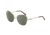 Morgan 207349 Single Vision Prescription Sunglasses, Gold Frame, 207349-6000SV