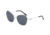 Morgan 207349 Single Vision Prescription Sunglasses, Rhodium Frame, 207349-1000SV