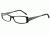 Morgan 201051 Bifocal Prescription Eyeglasses - Black Frame and Clear Lens 201051-6423BI