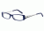 Morgan 201051 Bifocal Prescription Eyeglasses - Blue Frame and Clear Lens 201051-6412BI