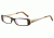 Morgan 201051 Bifocal Prescription Eyeglasses - Brown Frame and Clear Lens 201051-6397BI