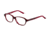 Morgan No. 201056 Eyeglasses - Red Frame and Clear Lens 201056-8046
