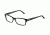 Morgan 201059 Single Vision Prescription Eyeglasses - Black Frame and Clear Lens 201059-6423SV