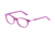 Morgan 201060 Progressive Prescription Eyeglasses - Pink Frame and Clear Lens 201060-6548PR