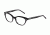 Morgan 201061 Single Vision Prescription Eyeglasses - Black Frame and Clear Lens 201061-8840SV
