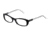 Morgan 201066 Bifocal Prescription Eyeglasses - Black Frame and Clear Lens 201066-8840BI
