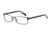Morgan 203124 Bifocal Prescription Eyeglasses - Black Frame and Clear Lens 203124-429BI