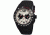 Morphic 0703 M7 Series Mens Watch, White Dial w/ Black Silicone Band, Black Stainless Case MPH0703