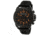 Morphic Mens M19 Series Full-Function Chronograph Silicone Strap Watch Black Bezel, Black/Circle-shaped Case, Black/analog Dial, Black Hands MPH1905
