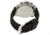 Morphic Mens M19 Series Full-Function Chronograph Silicone Strap Watch Black Bezel, Silver/Circle-shaped Case, Silver/analog Dial, Silver Hands MPH1903